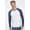 T-shirt Long sleeve MEN'S TWO-COLOUR T-SHIRT WITH LONG RAGLAN SLEEVES funky
