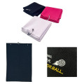 Waffle Golf Towel With Carabiner Embroidery Logo