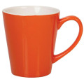Coffee mug 300ml conical shape 2 tone