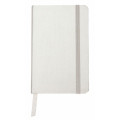 Notebook A5 size 192 creamed lined pages and expandable pocket  with elastic enclosure BEST VALUE NOTEBOOK