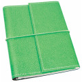 ECO notebook with elastic closure 100% cotton cover with removeable notebook