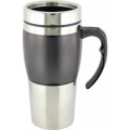 Coffee Mug TRAVEL  thermo double walled 450ml