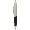 Pen METAL  with coloured barrel and black rubber grip Luxor