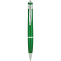 Plastic pen with push action colourful barrel parker style refill Munich