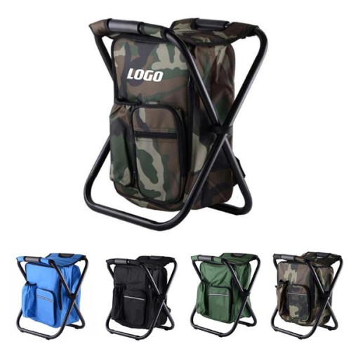 2-in-1 Fishing Cooler Backpack and Chair