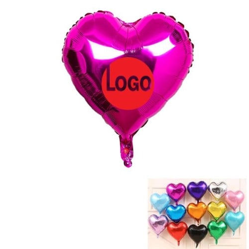 18 Inches Heart Shape Foil Balloons