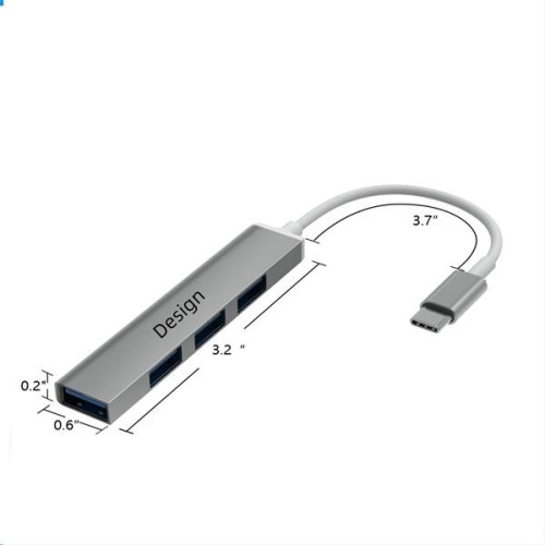 4-in-1 USB C Hub Adapter