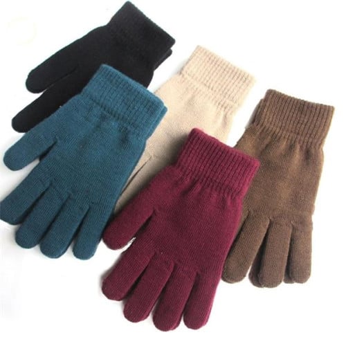 Winter Thickened Plush Warm Gloves