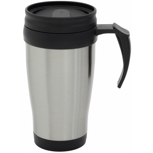 Coffee mug travel double walled 400ml capacity