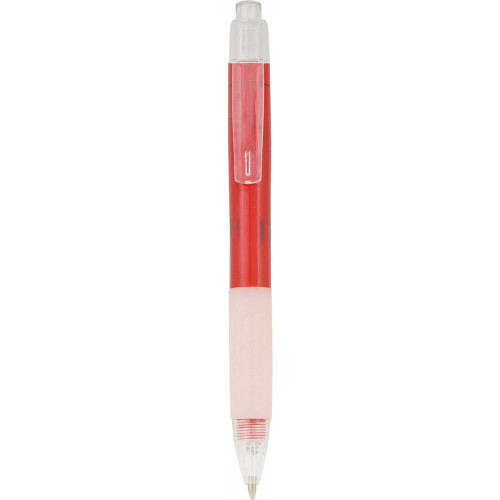 Plastic pen translucent barrel and frosted grip Vancouver