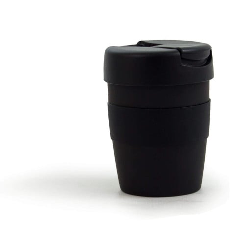 coffee cup / Mug 8oz/235ml Stainless Steel Karma Kup Plastic Flip Lid Reusable . Eco friendly